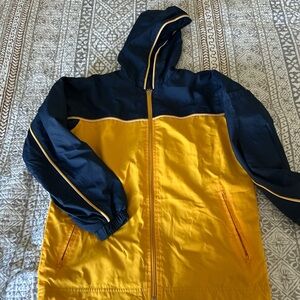 bcg Navy Jacket with Yellow Accent